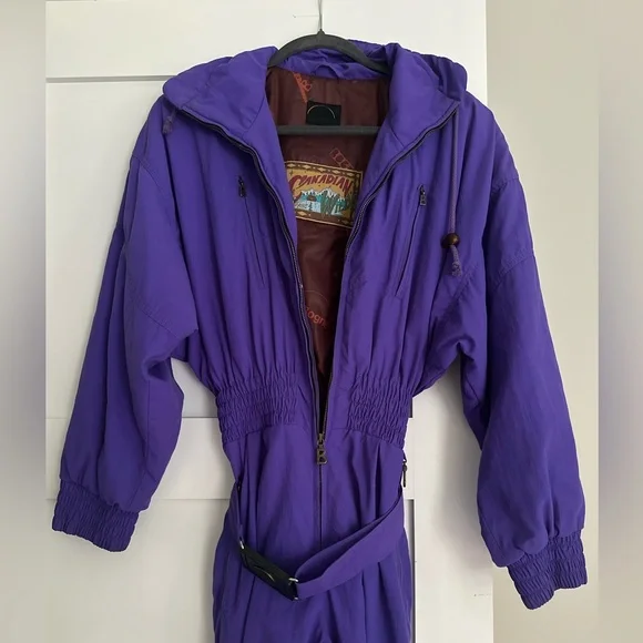 VINTAGE 90’s Bogner Canadian Wilds Women’s One Piece Ski Suit, size 8 - Picture 3 of 14
